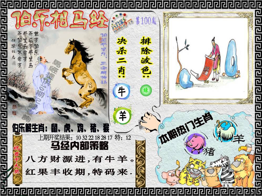 100期伯乐相马经[图]